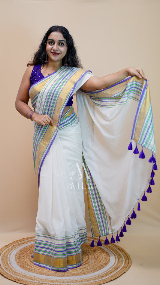 Indulekha Mulcotton Saree