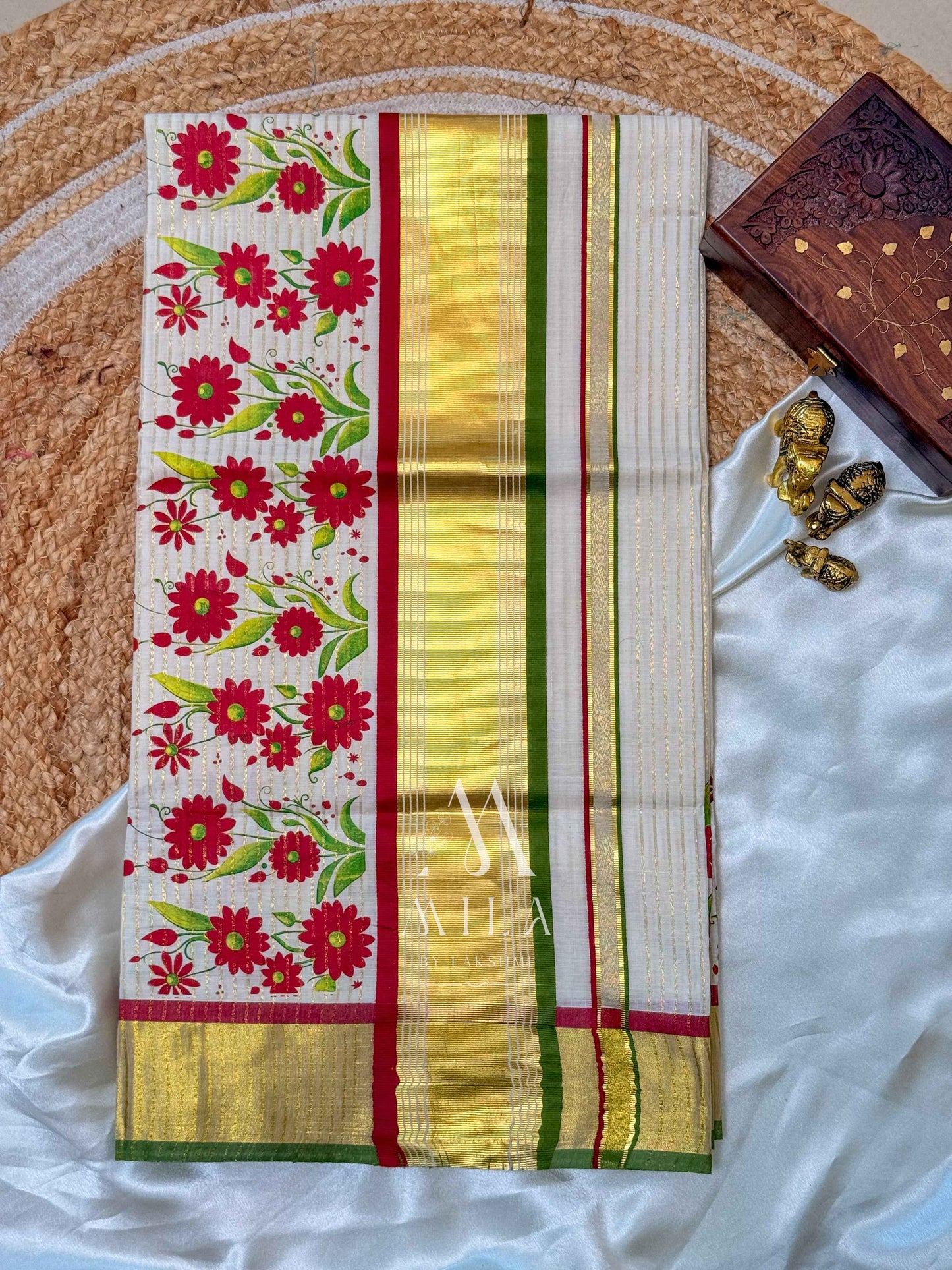 Chenthamara Set Saree