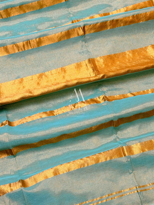 Nila Bangal Tissue Saree
