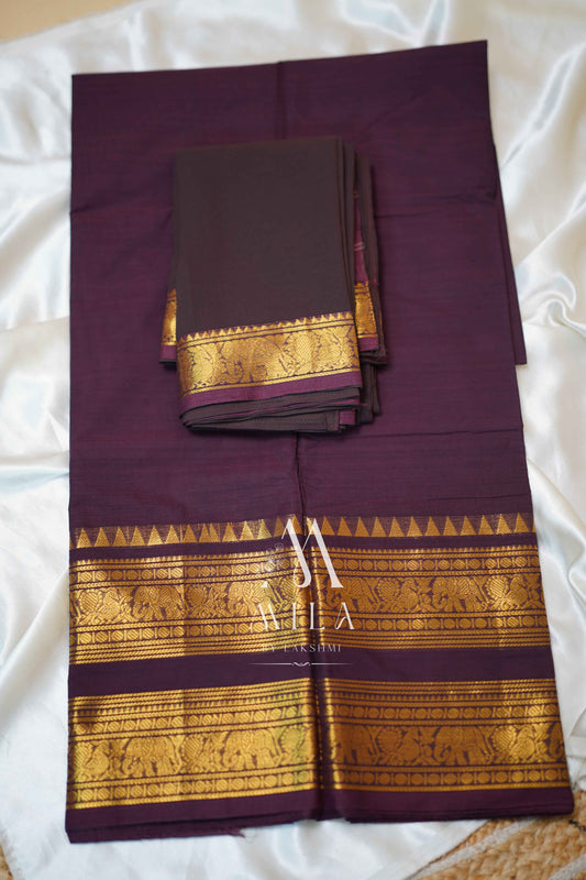 Aadhya Kanchi Cotton Dawani