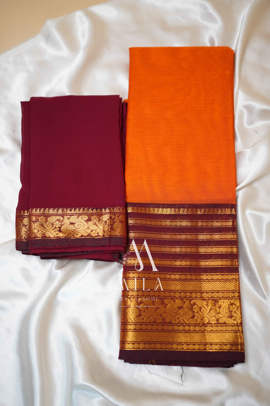 Aarini Kanchi Cotton Dawani