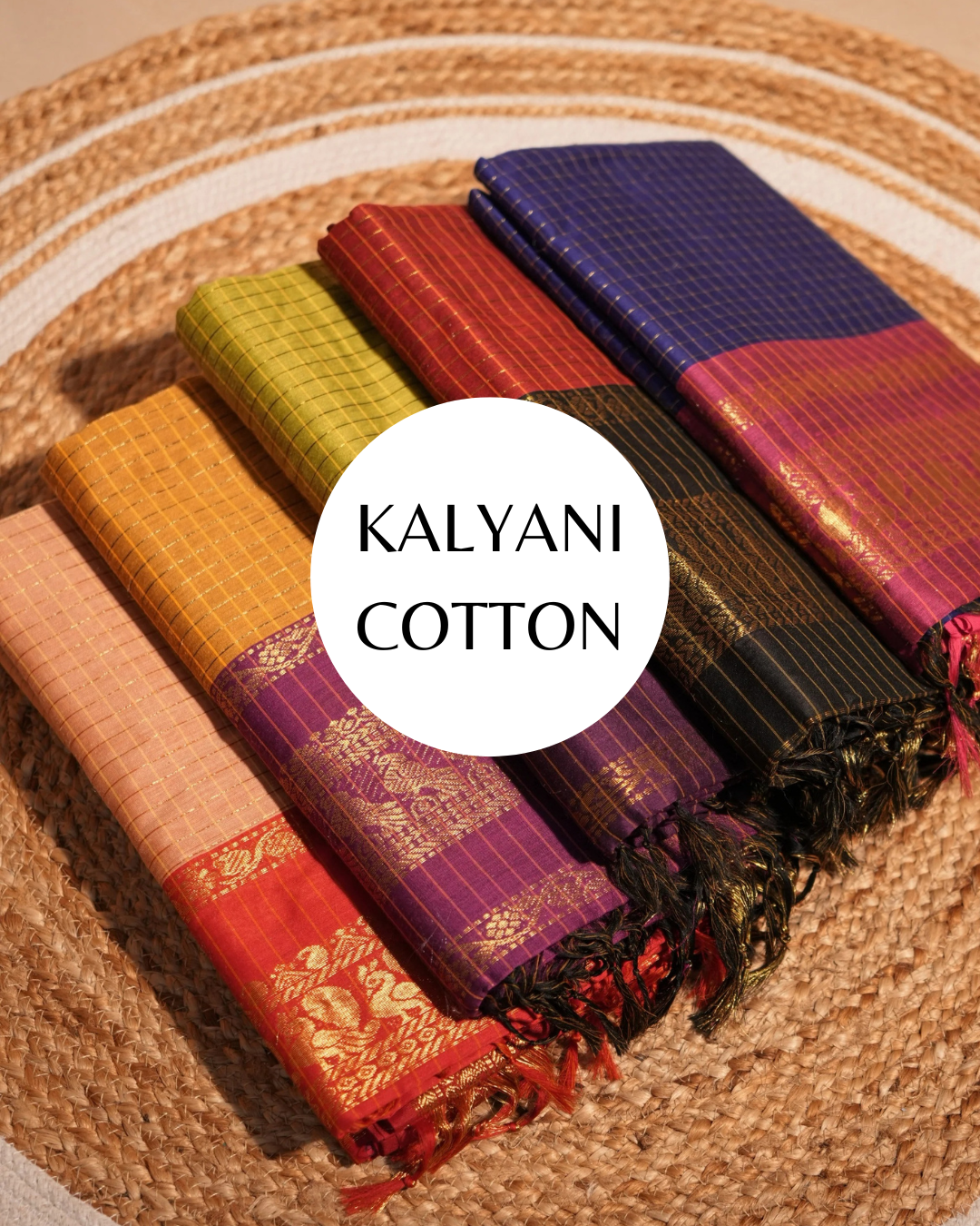 Kalyani Cotton Saree - Mila by Lakshmi