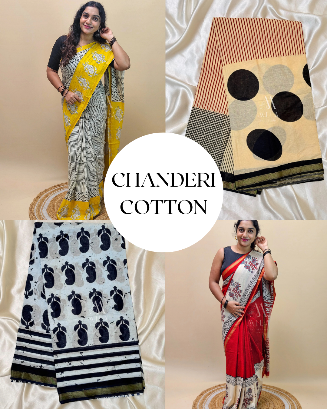 Chanderi Cotton Sarees
