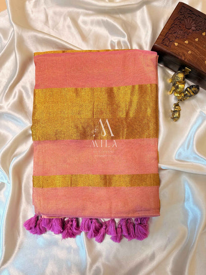 Raani Bangal Tissue Saree