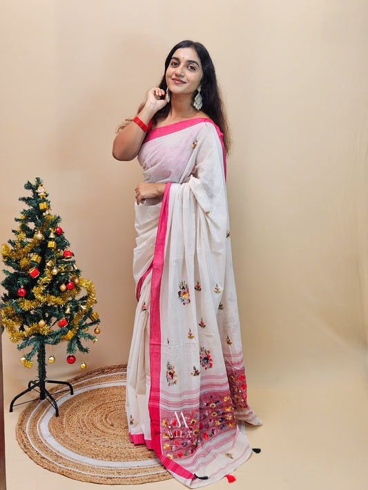 Pure Handloom Cotton Saree