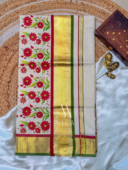 Chenthamara Set Saree