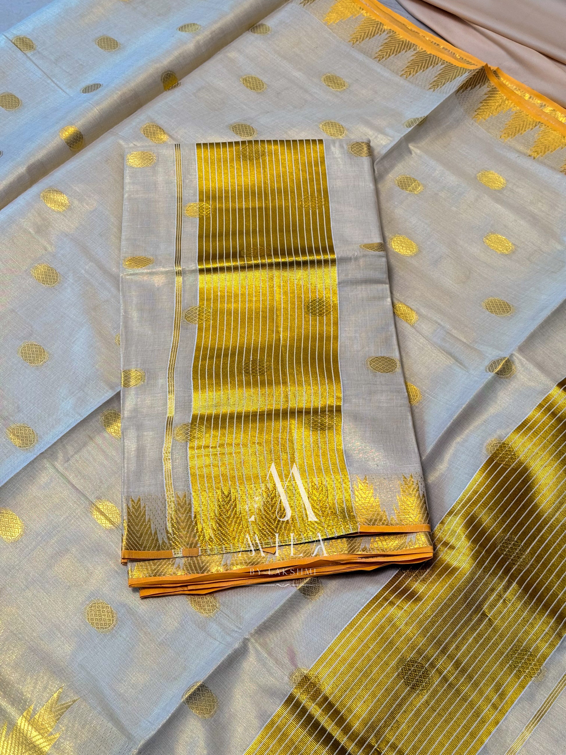 Ponmalar Set Saree - Mila by Lakshmi