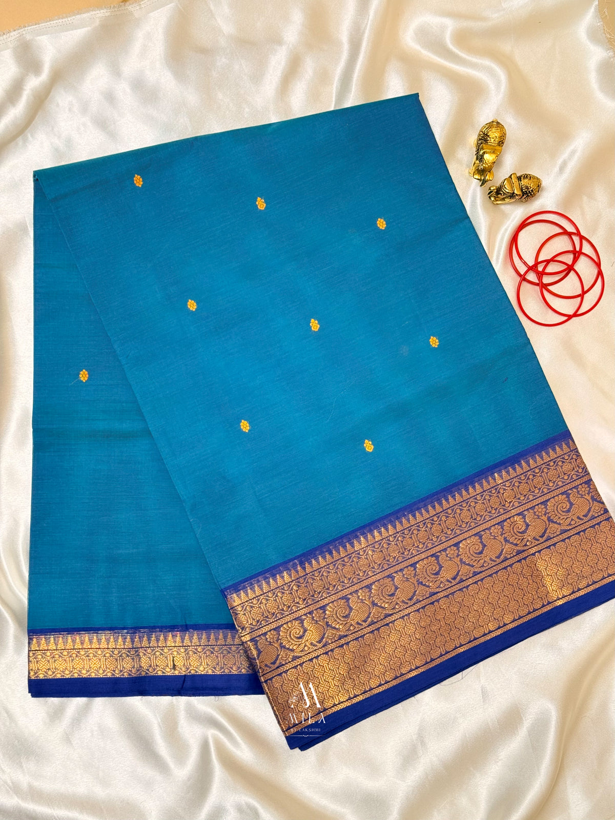 Mayukha Kanchi Cotton Saree - Mila by Lakshmi