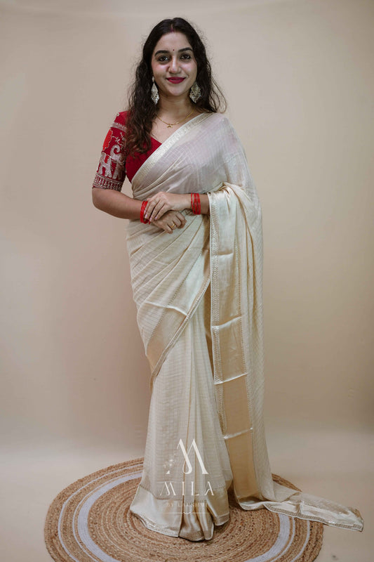 Vismaya Viscose Georgette Saree