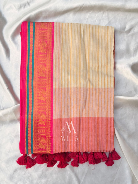Sowmya Mulcotton Saree