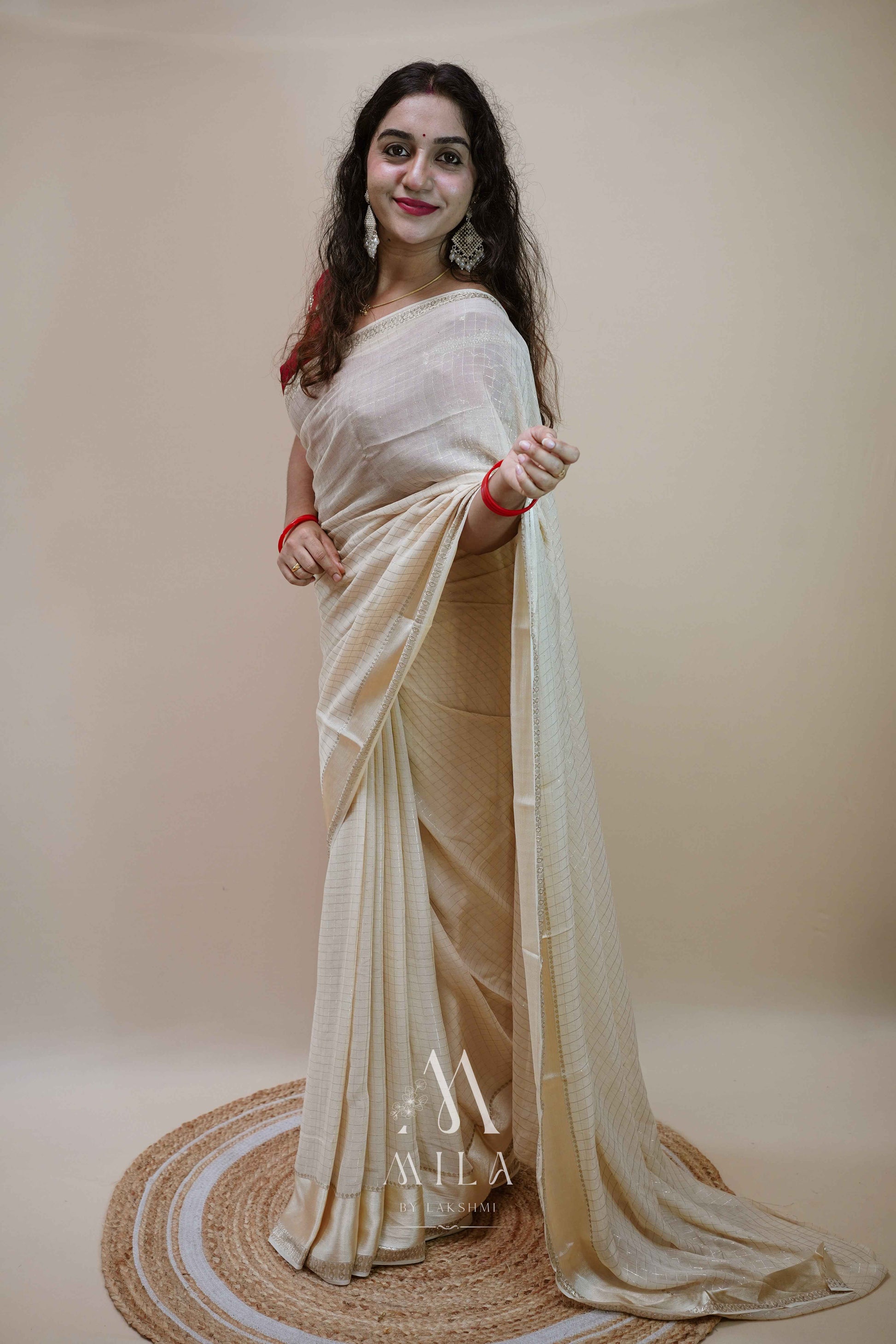 Vismaya Viscose Georgette Saree