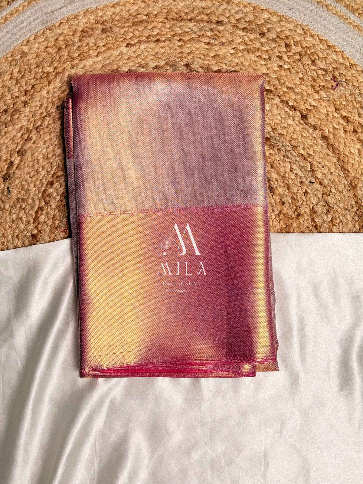 Semi Tissue Silk Saree flash sale2