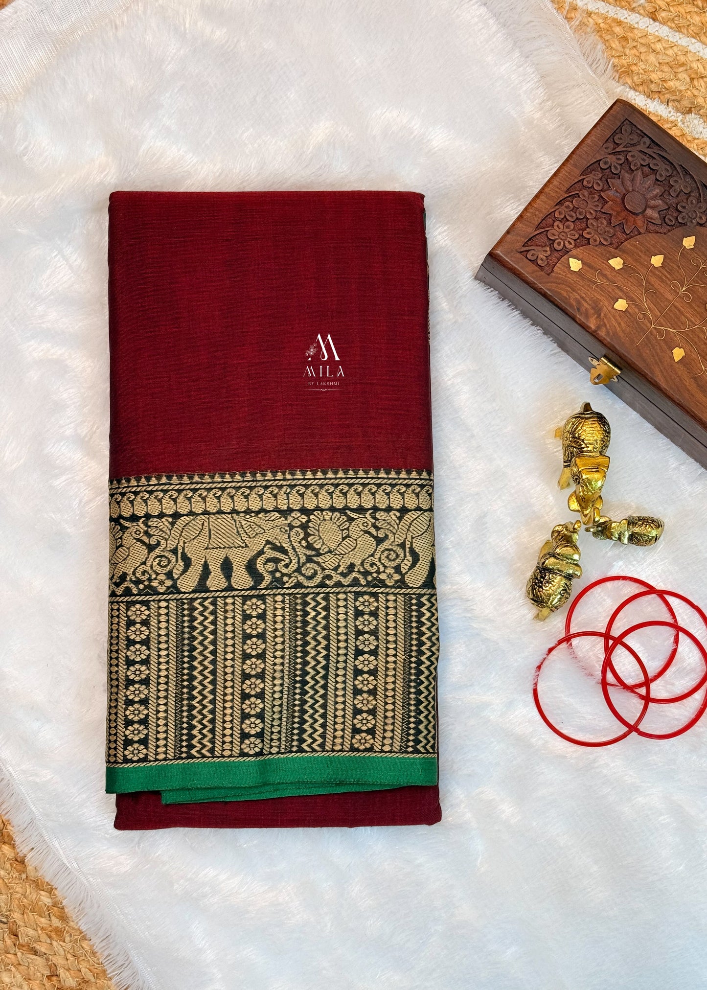 Narayanpeth Saree - Mila by Lakshmi