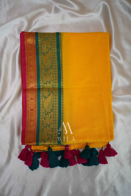 Madhavi Mulcotton Saree