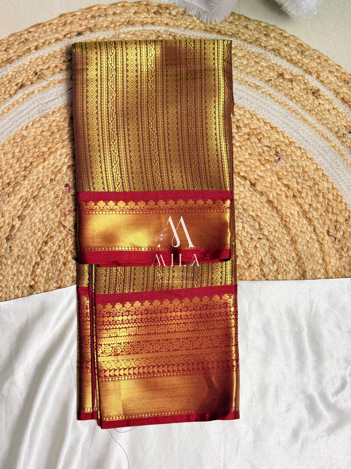 Semi Tissue Silk Saree flash sale1
