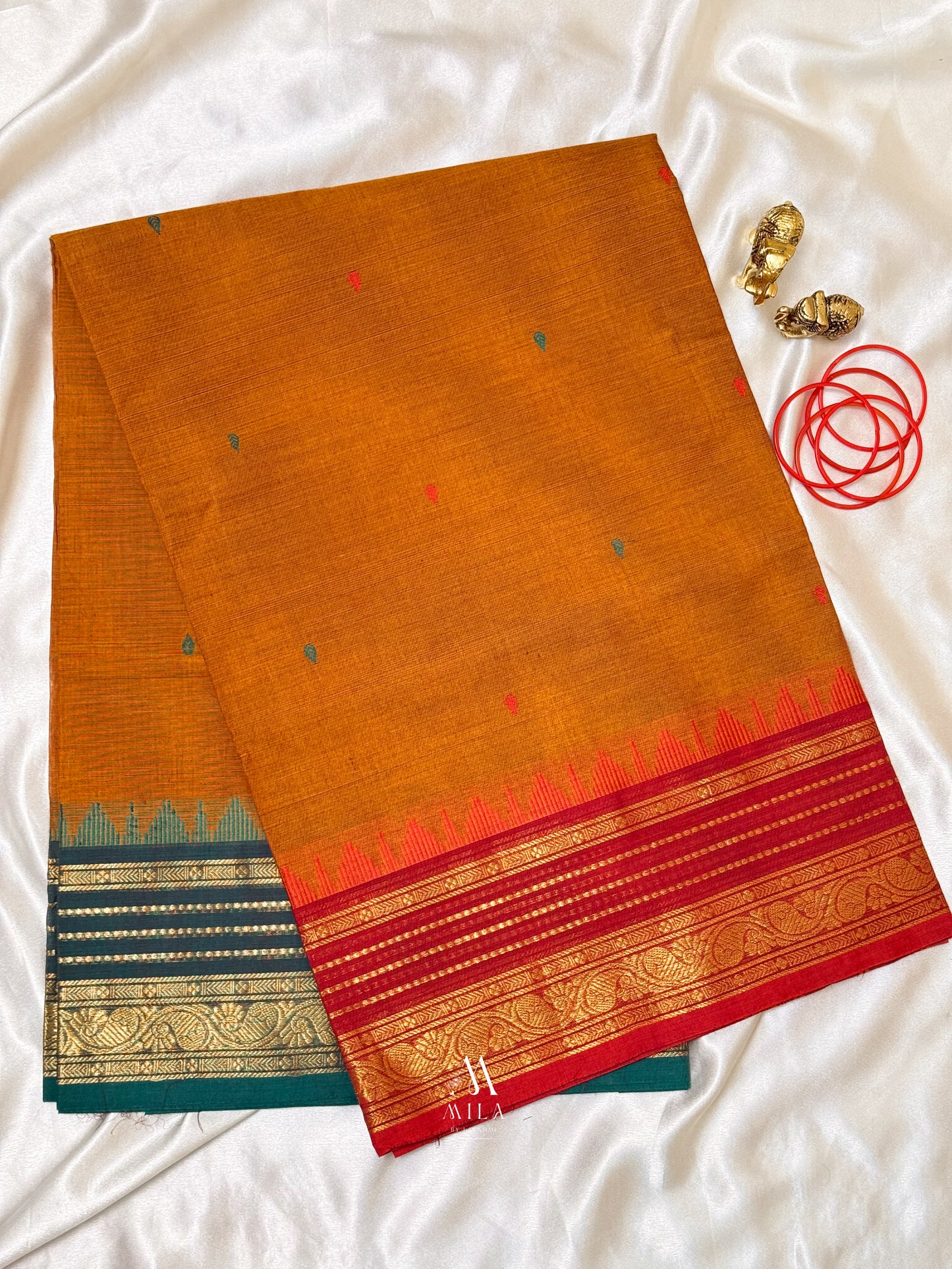 Mayukha Kanchi Cotton Saree - Mila by Lakshmi