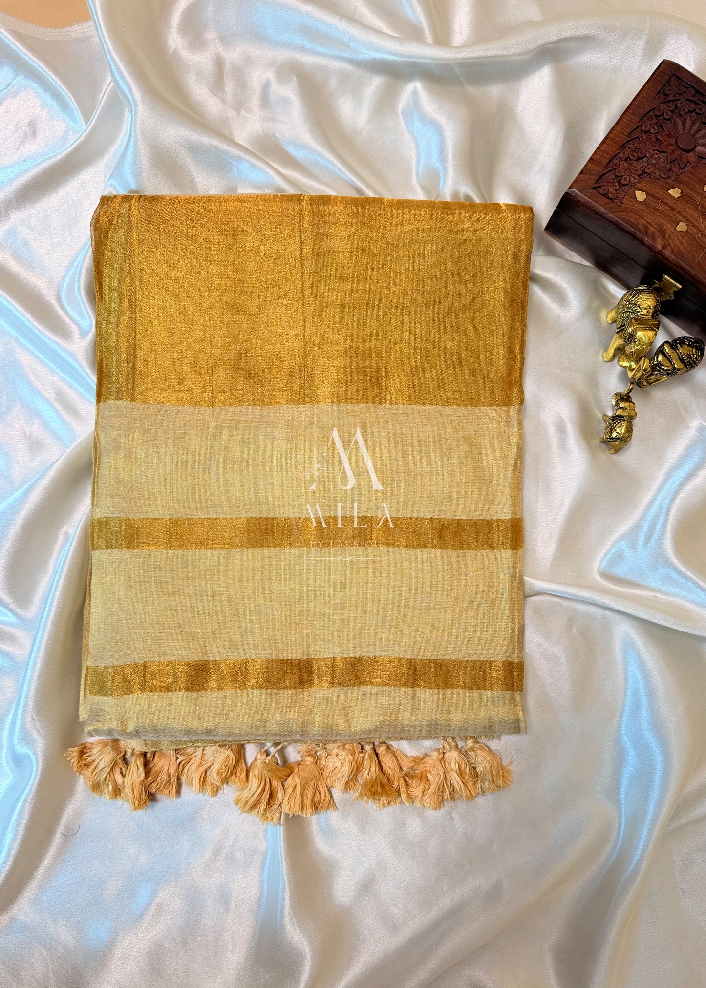 Kavya Bangal Tissue Saree