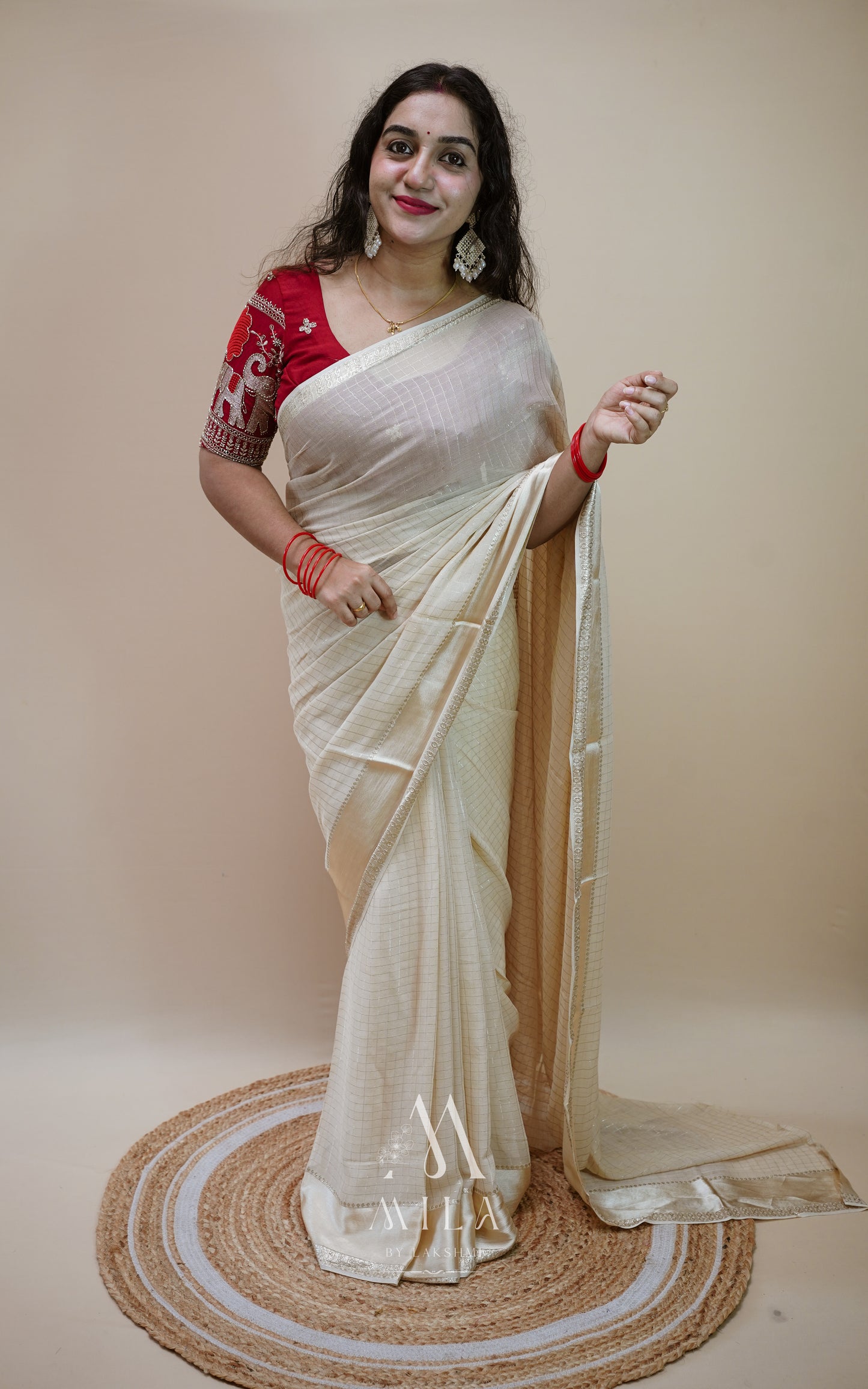 Vismaya Viscose Georgette Saree