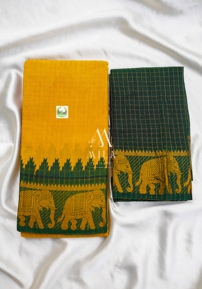 Madurai Ganga Jamuna Sungudi Saree