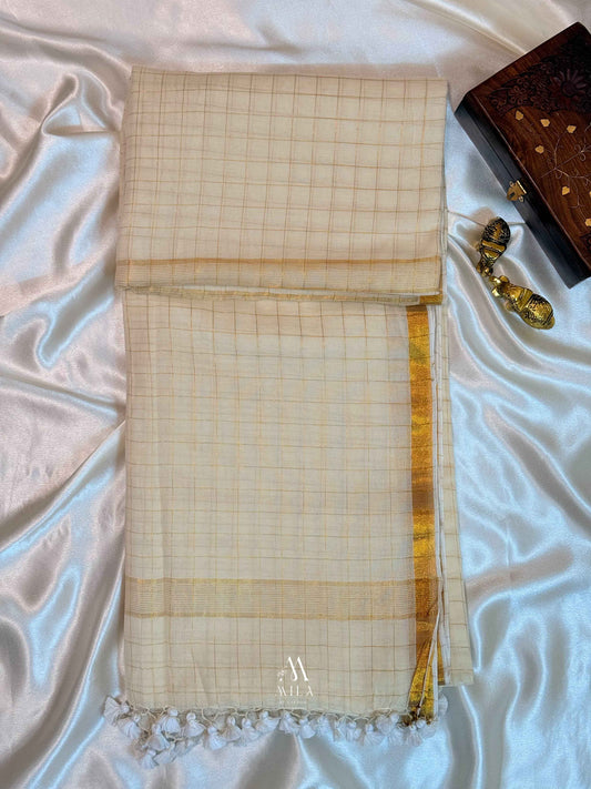 Nithya Kasavu Mulcotton Saree