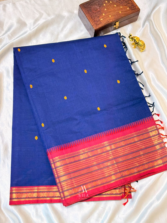 Mayukha Kanchi Cotton Saree - Mila by Lakshmi