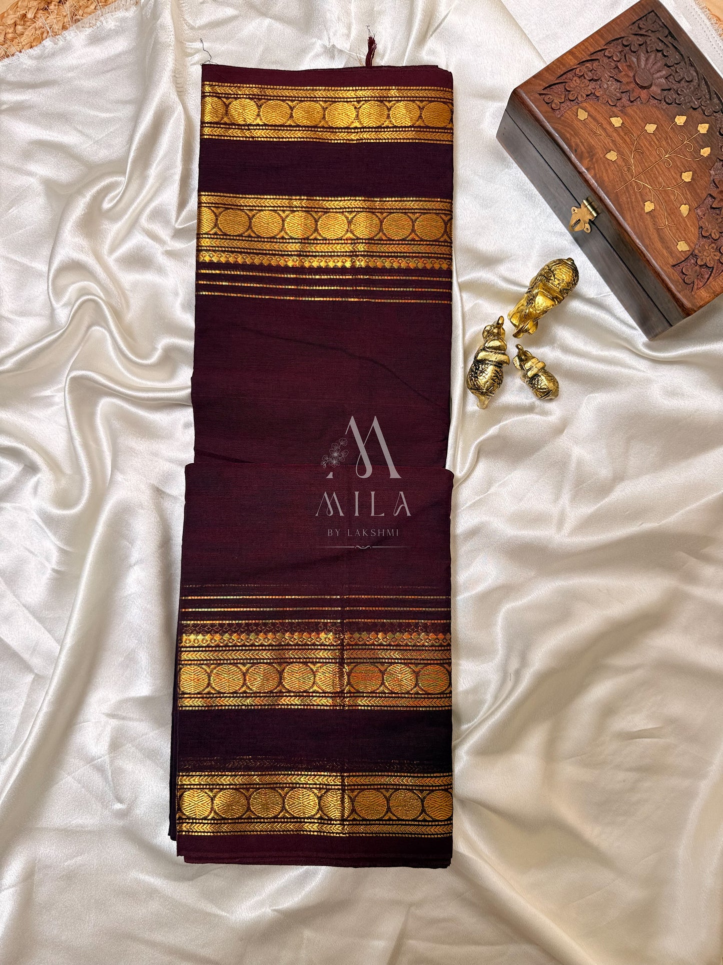 Mayoori Kanchi Cotton Saree - Mila by Lakshmi