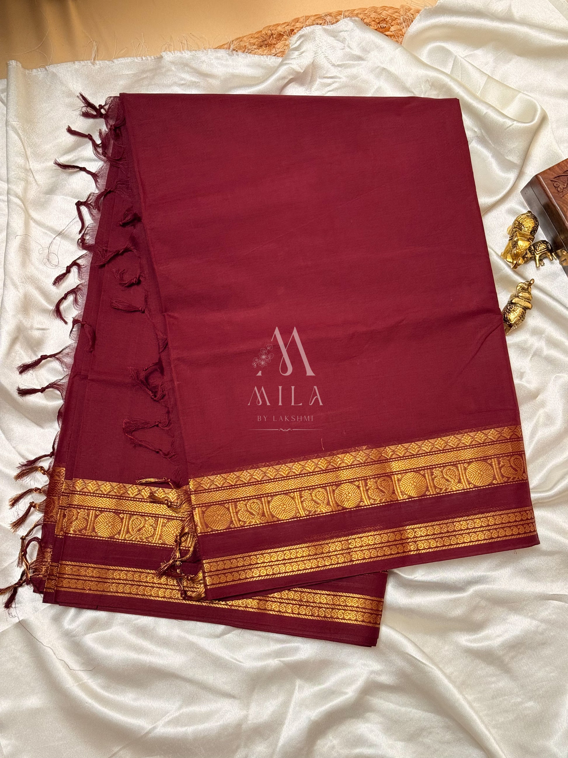 Mayukha Kanchi Cotton Saree - Mila by Lakshmi