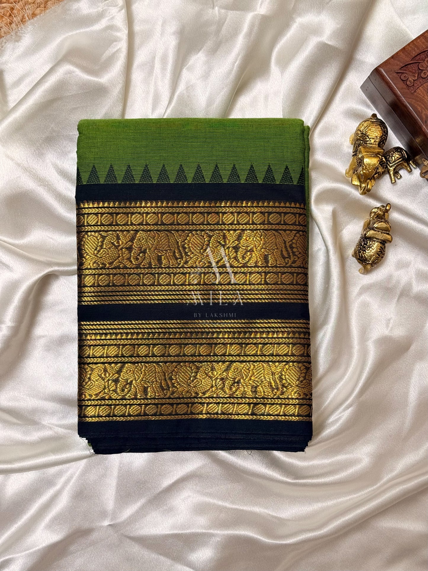 Mayoori Kanchi Cotton Saree - Mila by Lakshmi