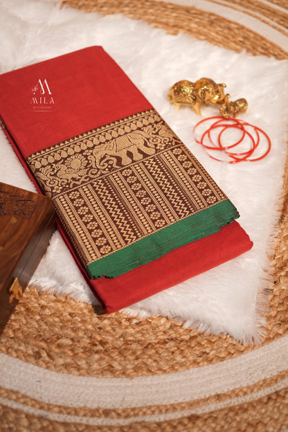 Narayanpeth Saree - Mila by Lakshmi