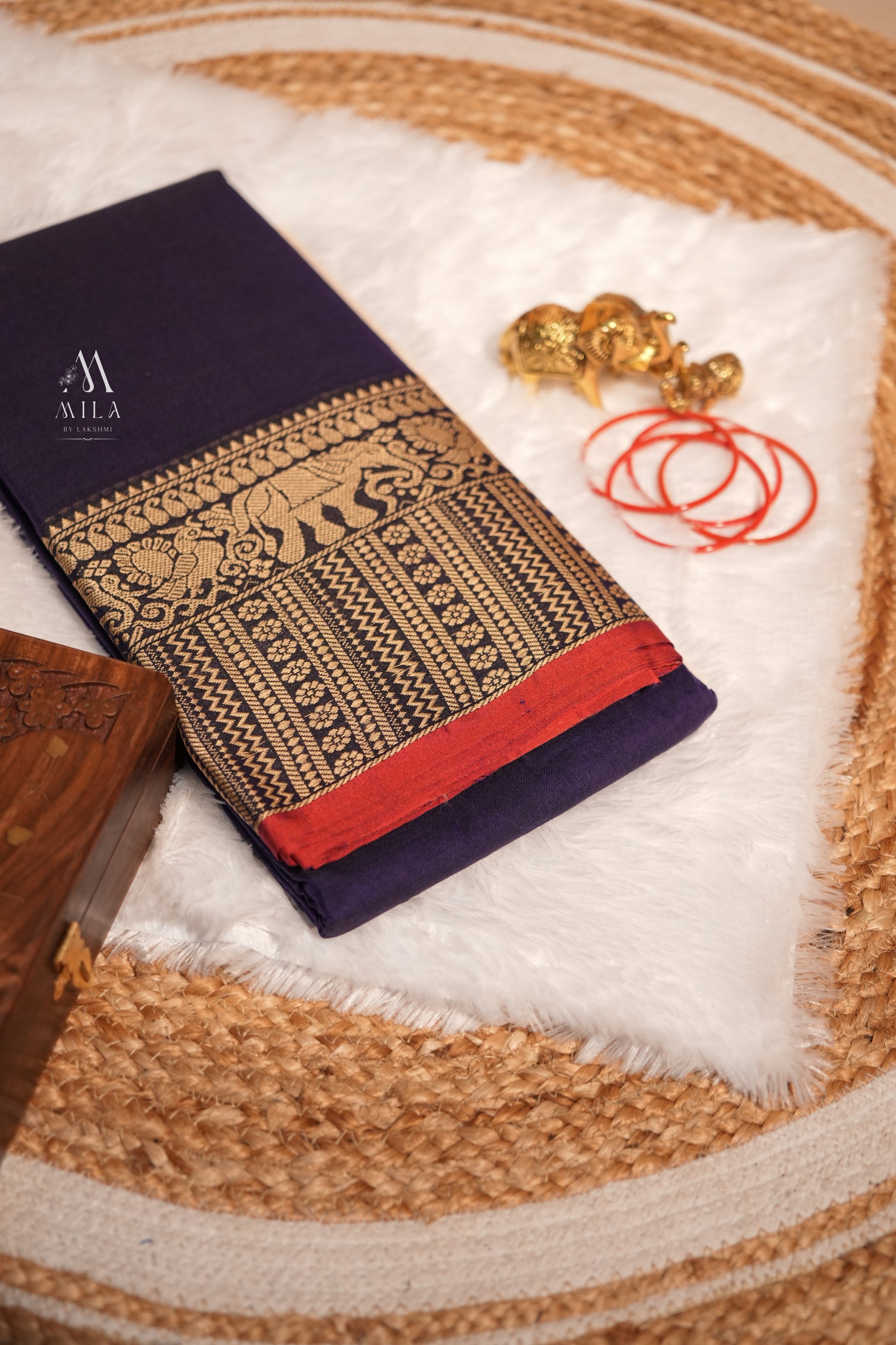 Narayanpeth Saree - Mila by Lakshmi