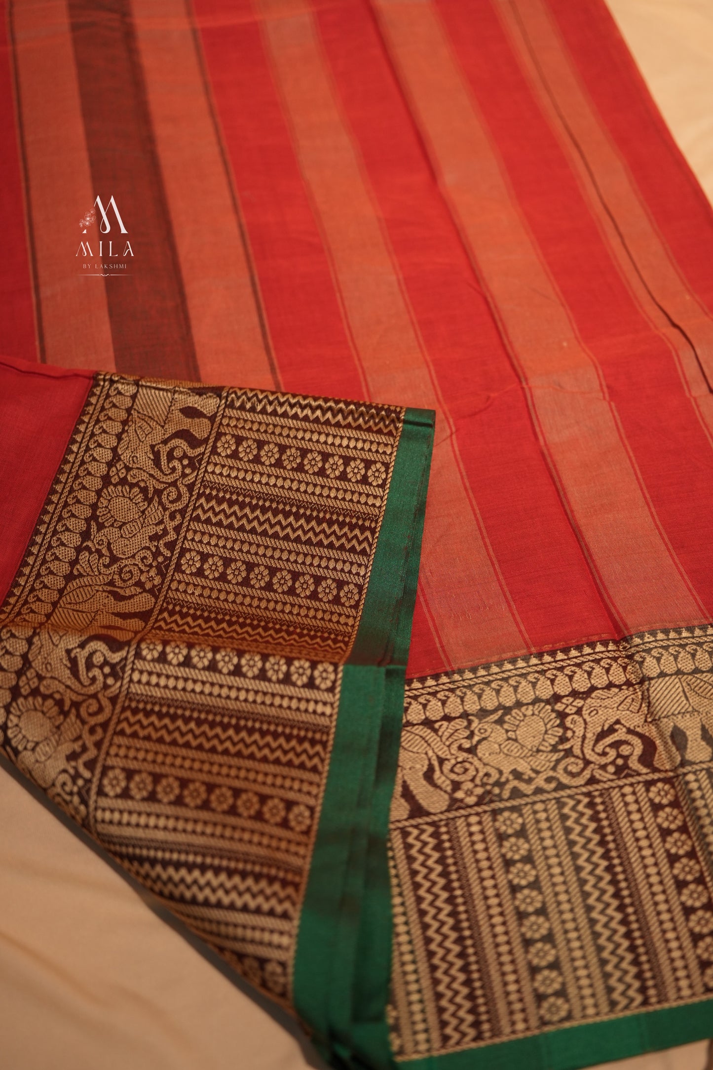 Narayanpeth Saree - Mila by Lakshmi