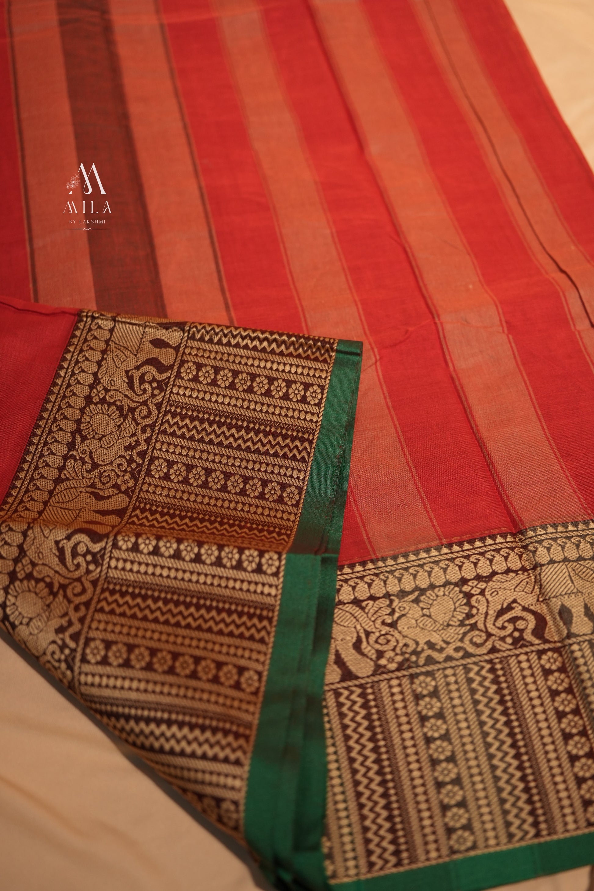 Narayanpeth Saree - Mila by Lakshmi