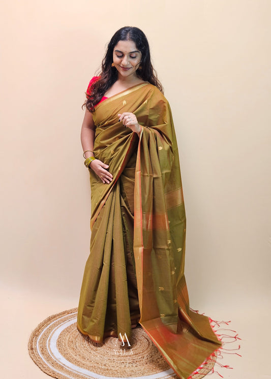 Maheswari Silk Cotton Saree