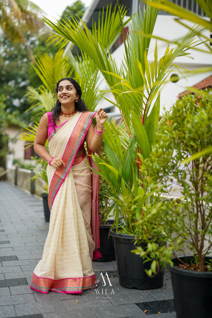 Sowmya Mulcotton Saree