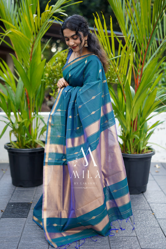 Meera Maheswari Silk Cotton Saree