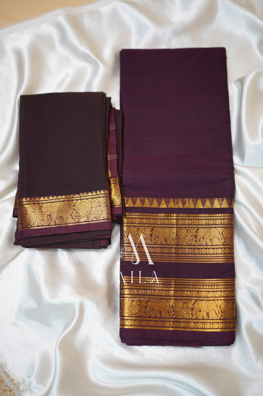 Aadhya Kanchi Cotton Dawani