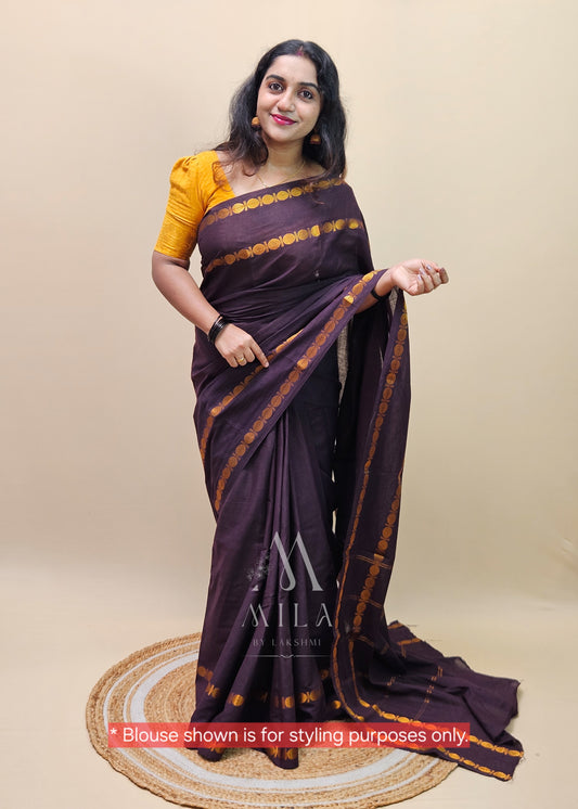 Traditional Madurai Sungudi Cotton Saree