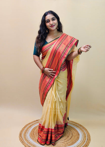 Pavizham Mulcotton Saree